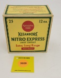 Remington 12G one piece box, Kleanbore Nitro Express shells, full