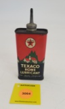 Texaco home lubricant, empty