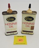 Lot of 2 Case Hunting Oil, both empty