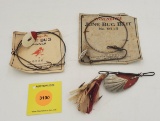 Lot of 2 Kingfisher June Bug Spinner #6236, and Winchester June Bug Bait #9715