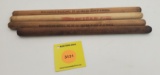 Lot of 4: Winchester Wooden shotgun magazine plus