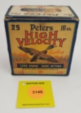 Peters 16G one piece box, high velocity long range full