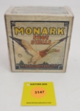 Monark 12G one piece box, shot shells full