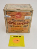 Remington 20G two piece box, Nitro Express long range, full