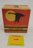 Wards Red Head 20G one piece box, Skeet load full