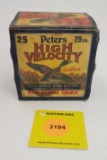 Peters 28G one piece box, High velocity full