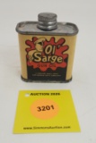 Ol'Sarge Gun oil paper label full