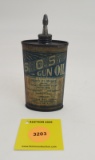 Safe On Steel Gun Oil paper label empty