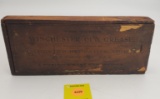 Wooden Winchester Gun Grease box