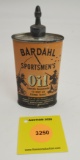 Bardahl Sportsmen's Oil empty