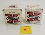 Lot of 2 Wichester/ Western 28G one piece box, Super X full