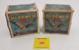 Lot of 2 Hi-Power 16G one piece box, shot shells full