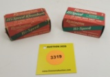 Lot of 2 Remington22 long one piece box, hi-speed, full