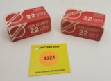 Lot of 2 Mohawk 22 long one piece box, high velocity, full
