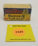 Western 22 long one piece box, full