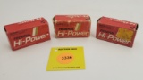 Lot of 3 22 long one piece box, bird shot hi-power, full
