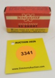Winchester 22 short one piece box, long range rim fire, full
