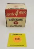 Mastercraft Handy 4 pack 22long pack of 4 one piece boxes, high velocity, each box is full