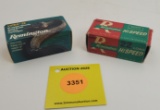 Lot of 2 Remington 22 long one piece box hi-speed full, Remington 22 one piece box Viper full