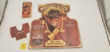 Winchester and Stetson cardboard and paper advertisement along with paper pamphlets