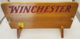 Winchester wooden gun rack