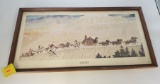 Winchester Stagecoach Normal Rockwell photo with 1966 sporting arms and ammunition catalog