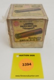 Remington 36g .410 two piece box, paper shot gun cartridges, empty