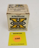 Winchester 410G one piece box, Super X shotgun shells, full