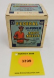 Federal 410G one piece box, Hi-Power shot shells, full