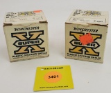 Lot of 2 Winchester 410G one piece box, Super X, full