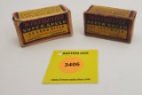 Lot of 2 Winchester 22 long one piece box, Super Speed, partial