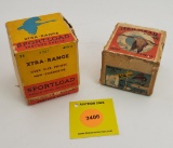 Lot of 2, Sportload 410G two piece box Xtra-Range patrial, Red Head 410G two piece box patrial