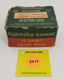 Remington 22 short one piece box, Kleanbore Gallery Special, full
