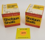 Lot of 2 Winchester 410G one piece box, Shotgun shells, full