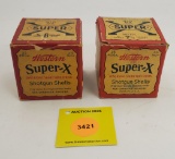 lot of 2 Western 410G one piece box, Super X, full