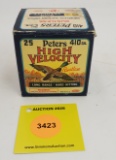 Peters 410G one piece box, High Velocity, full