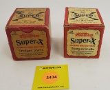 Lot of 2 Western 410G one piece box, Super X, full