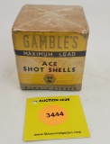 Gambles 410G two piece box, Ace shot shells full
