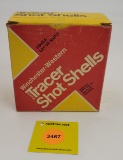 Winchester 12G one piece box, Tracer Shot Shells, partial