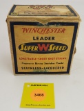 Winchester 25G one piece box, Leader Super Speed, patrial