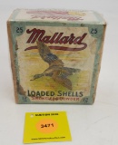 Mallard 12G two piece box, smokeless powder, full
