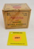 Remington 410G one piece box, Nitro Express, empty