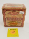 Western 12G two piece box, Record papershells, empty