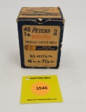 Peters 410G one piece box, High velocity, full
