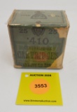 Eley Bros 410G two piece box, Central fire cartridges