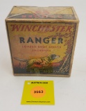 Winchester 12G one piece box, Ranger shells, empty