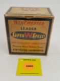 Winchester 16G one piece box, Leader Super Speed shells, empty