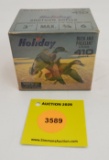 Holiday 410G one piece box, shotgun shells, empty