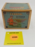 Federal 410G one piece box, Hi-Power shot shells, empty