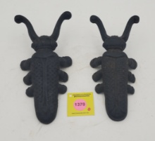 Boot Jacks: Lot of 2: Unmarked Boot Jack (1). Unmarked Boot Jack w/ marked 3 and 669 on back (1).